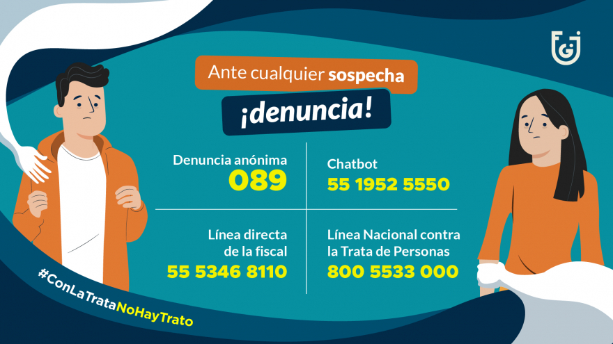 Denuncia la Trata